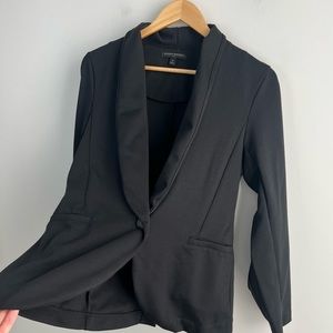 Banana Republic Women’s Medium Jacket Slim Shawl Long Sleeve Career Blazer Poly